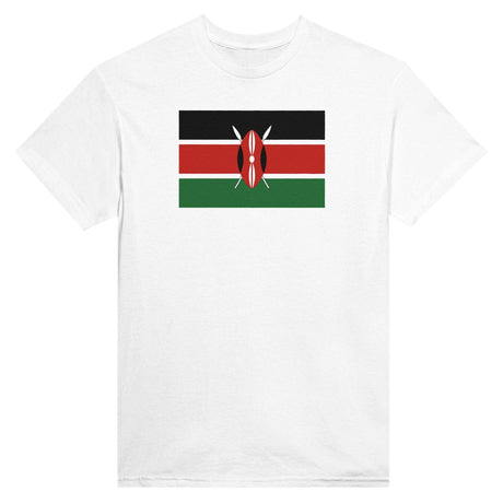 T-shirt Drapeau du Kenya - Pixelforma