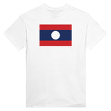 T-shirt Drapeau du Laos - Pixelforma