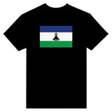 T-shirt Drapeau du Lesotho - Pixelforma 