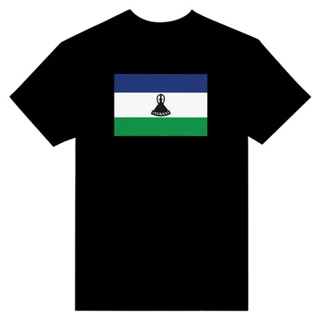 T-shirt Drapeau du Lesotho - Pixelforma 