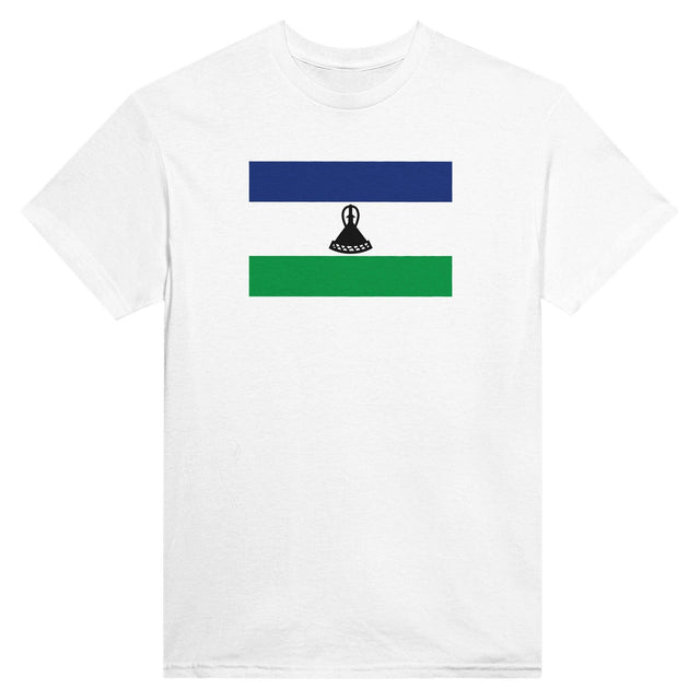 T-shirt Drapeau du Lesotho - Pixelforma