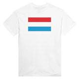 T-shirt Drapeau du Luxembourg - Pixelforma