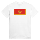 T-shirt Drapeau du Monténégro - Pixelforma