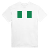 T-shirt Drapeau du Nigeria - Pixelforma 