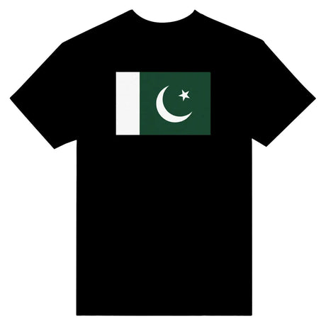 T-shirt drapeau du pakistan - pixelformaflag