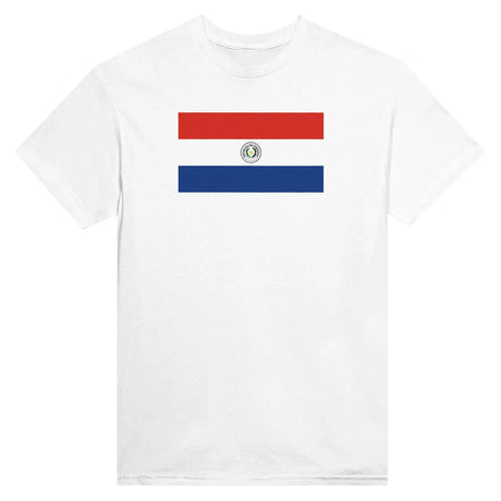 T-shirt drapeau du paraguay - pixelformaflag