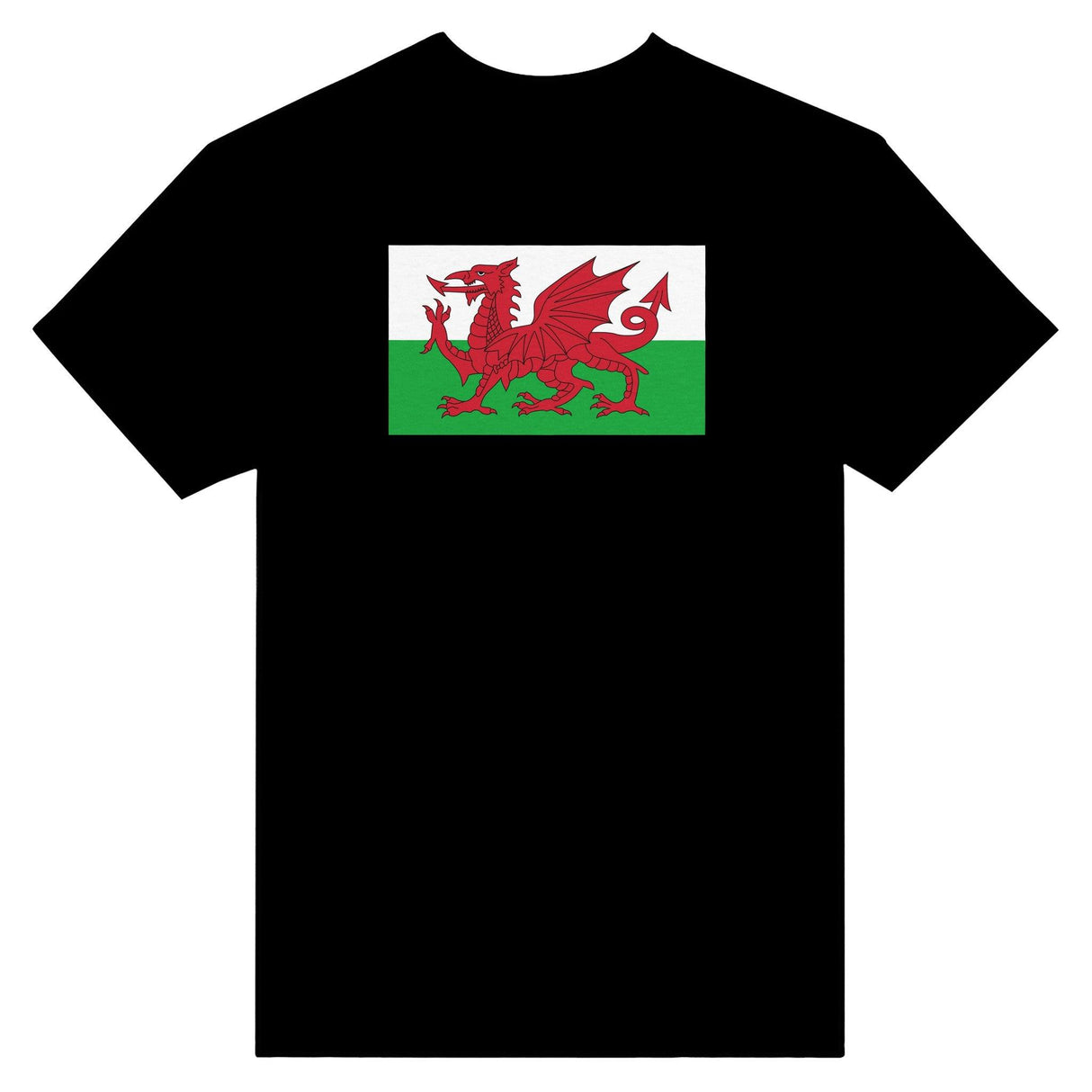 T-shirt Drapeau du pays de Galles - Pixelforma