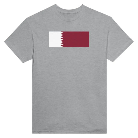 T-shirt drapeau du qatar - pixelformaflag