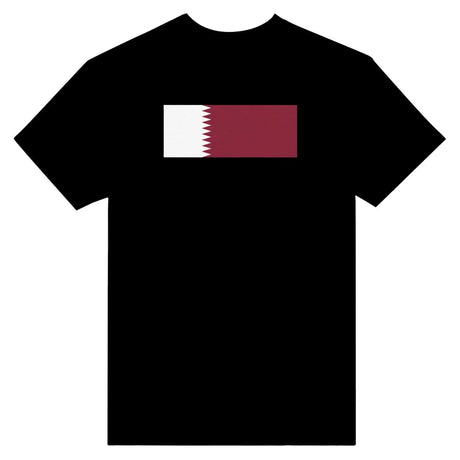 T-shirt drapeau du qatar - pixelformaflag