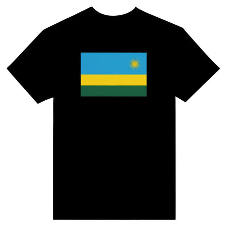 T-shirt Drapeau du Rwanda - Pixelforma 