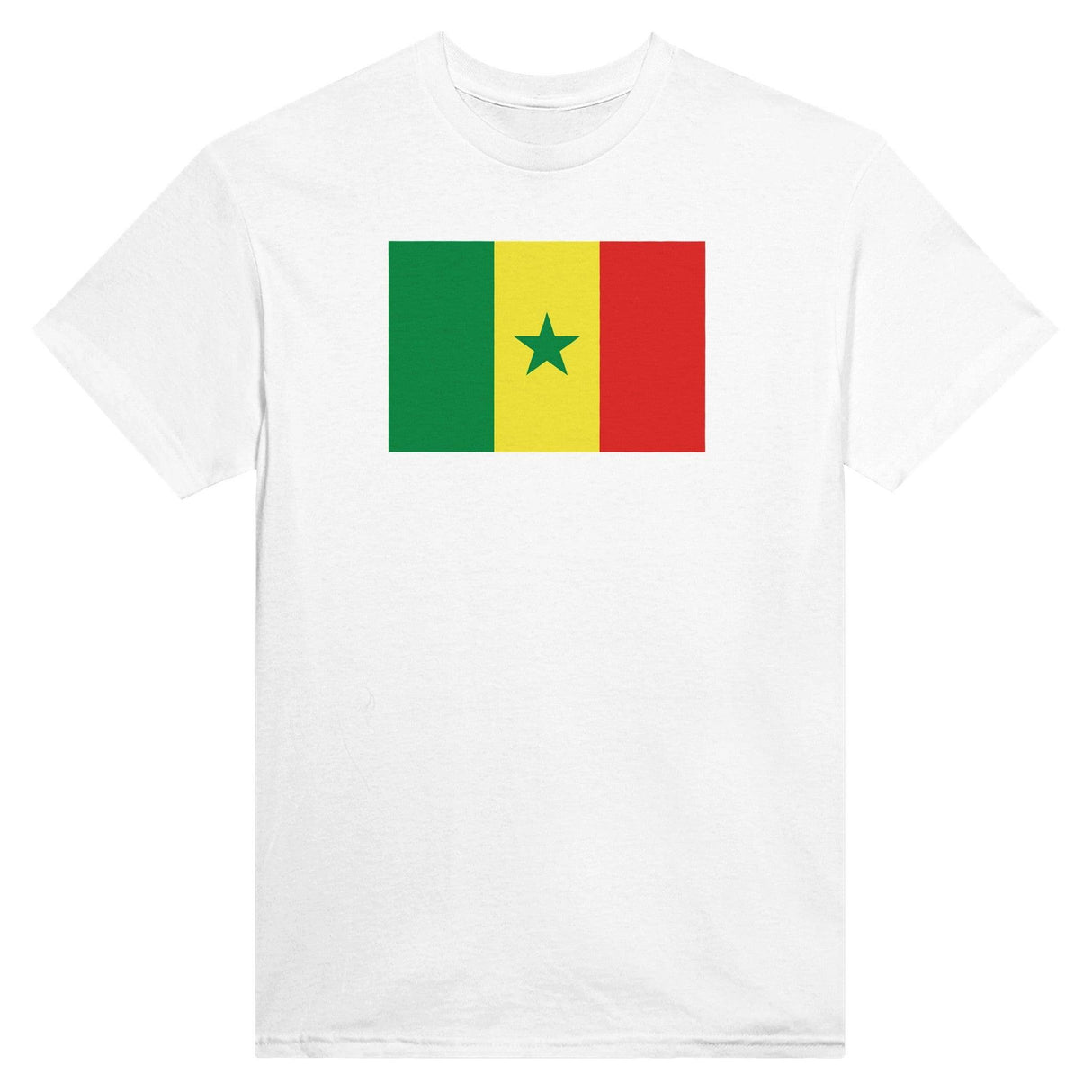 T-shirt Drapeau du Sénégal - Pixelforma