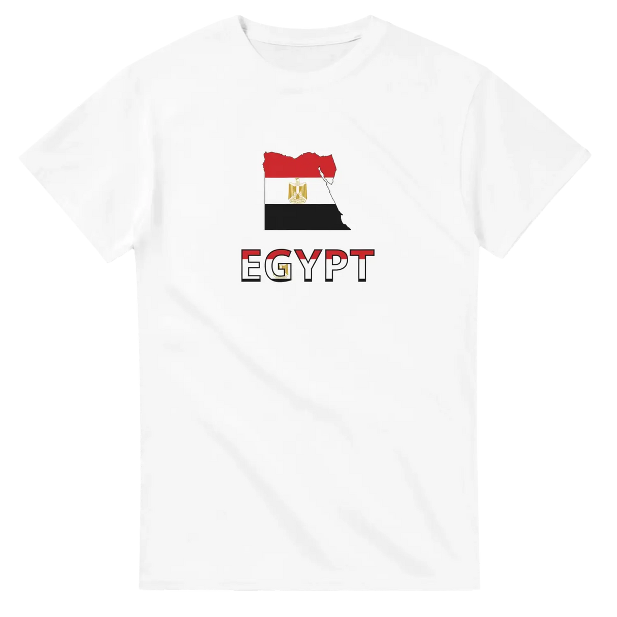 T-shirt drapeau égypte carte - pixelforma