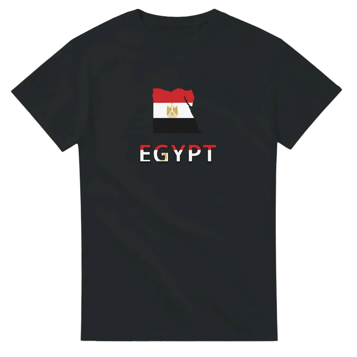 T-shirt drapeau égypte carte - pixelforma