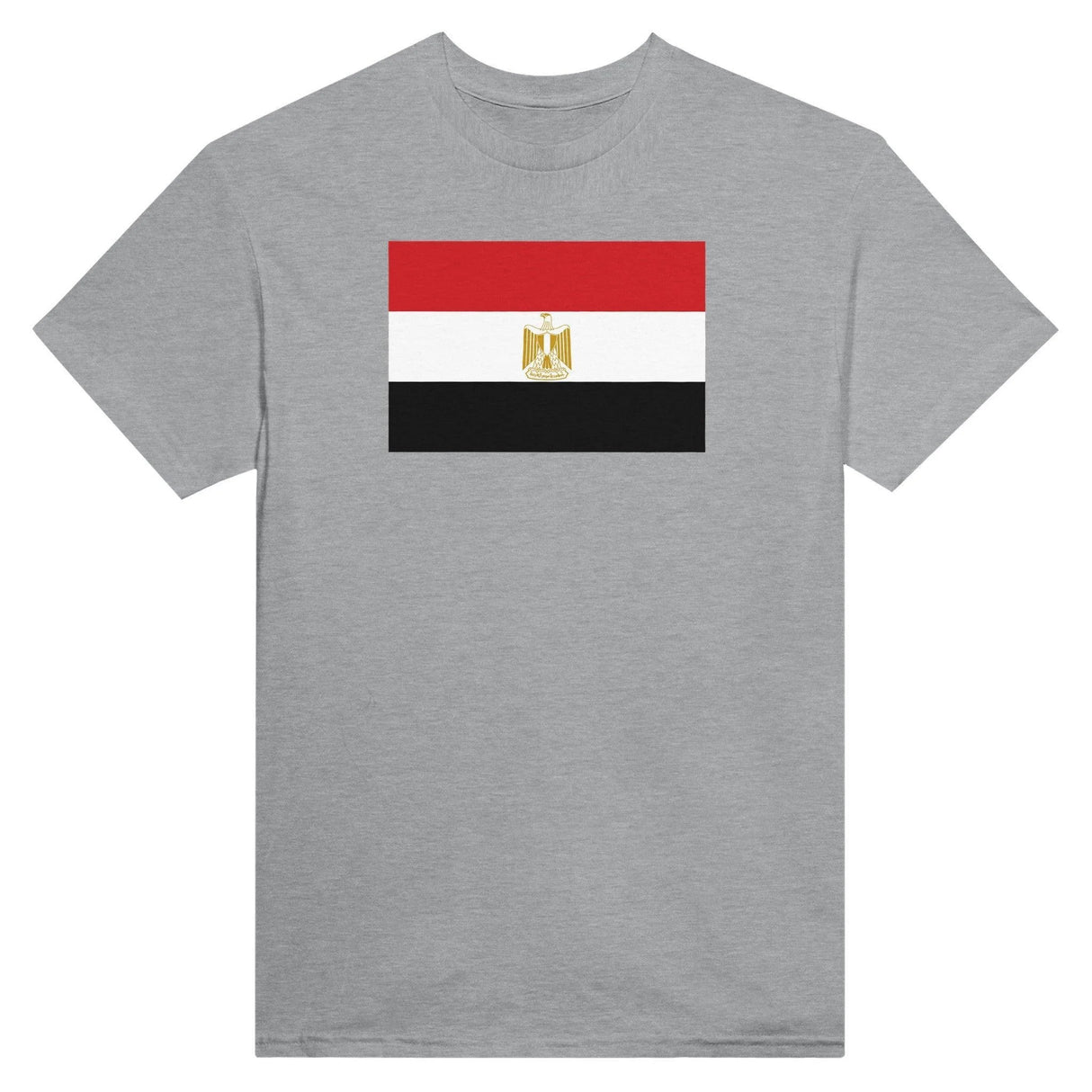 T-shirt drapeau égypte coton mélangé brodé élégant
