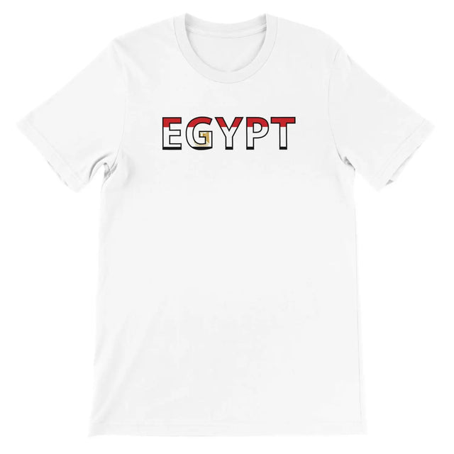 T-shirt drapeau égypte - pixelforma