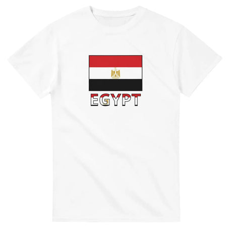 T-shirt drapeau égypte texte - pixelforma