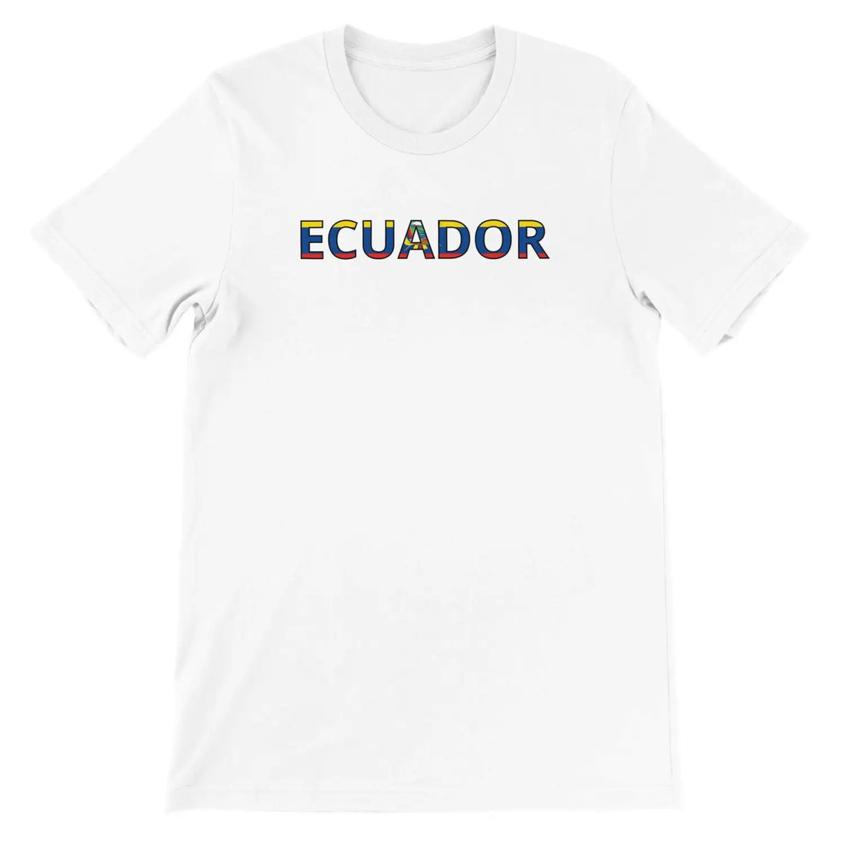 T-shirt drapeau équateur - pixelforma