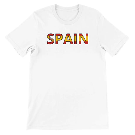 T-shirt drapeau espagne - pixelforma