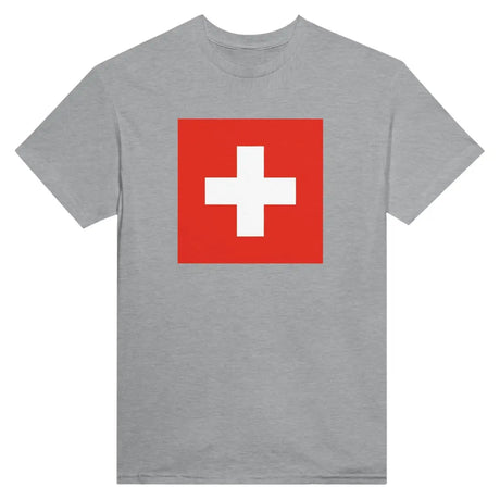 T-shirt Drapeau et armoiries de la Suisse - Pixelforma 