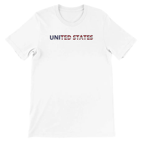 T-shirt drapeau états-unis - pixelforma