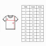 T-shirt drapeau fidji en écriture - pixelforma