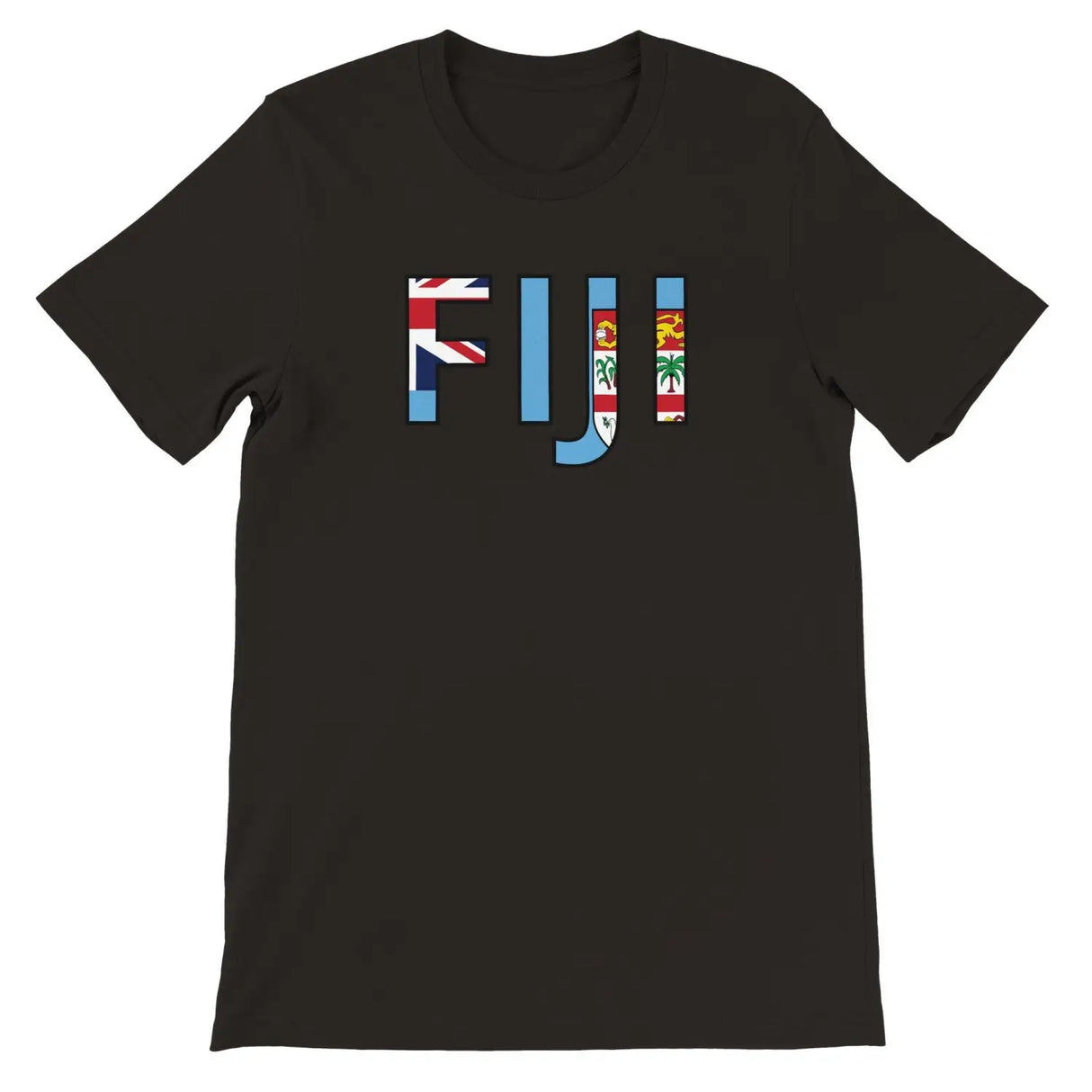 T-shirt drapeau fidji - pixelforma