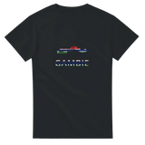 T-shirt drapeau gambie en carte - pixelforma