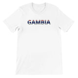 T-shirt drapeau gambie - pixelforma