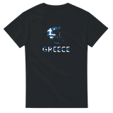 T-shirt drapeau grèce carte - pixelforma