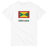 T-shirt drapeau grenade texte - pixelforma