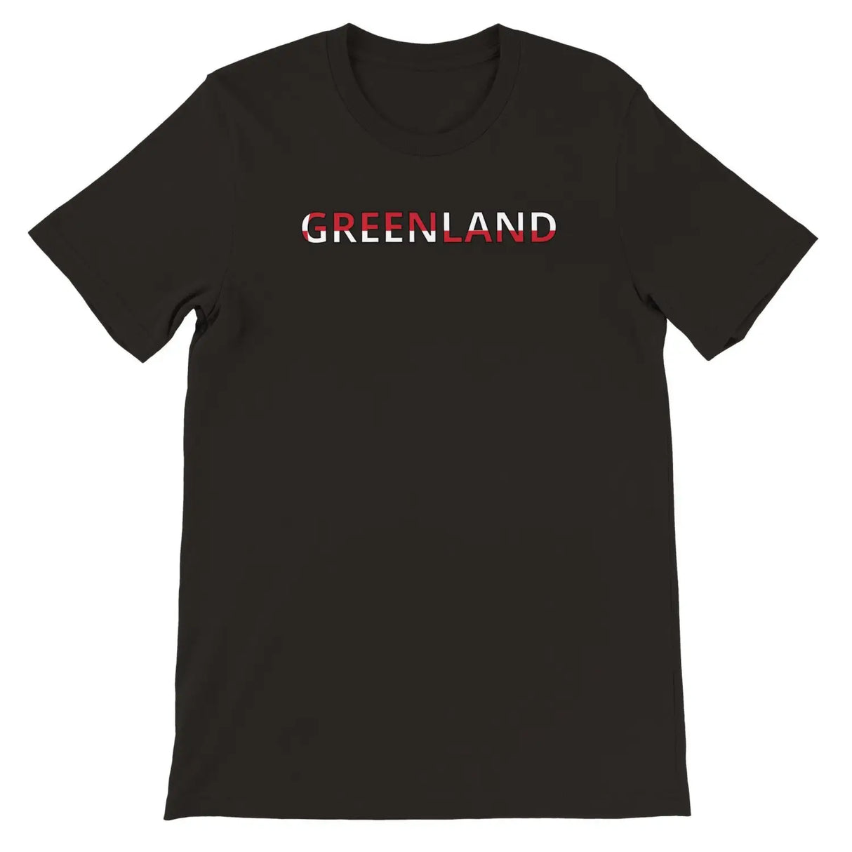 T-shirt drapeau groenland - pixelforma