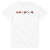 T-shirt drapeau guadeloupe en écriture - pixelforma