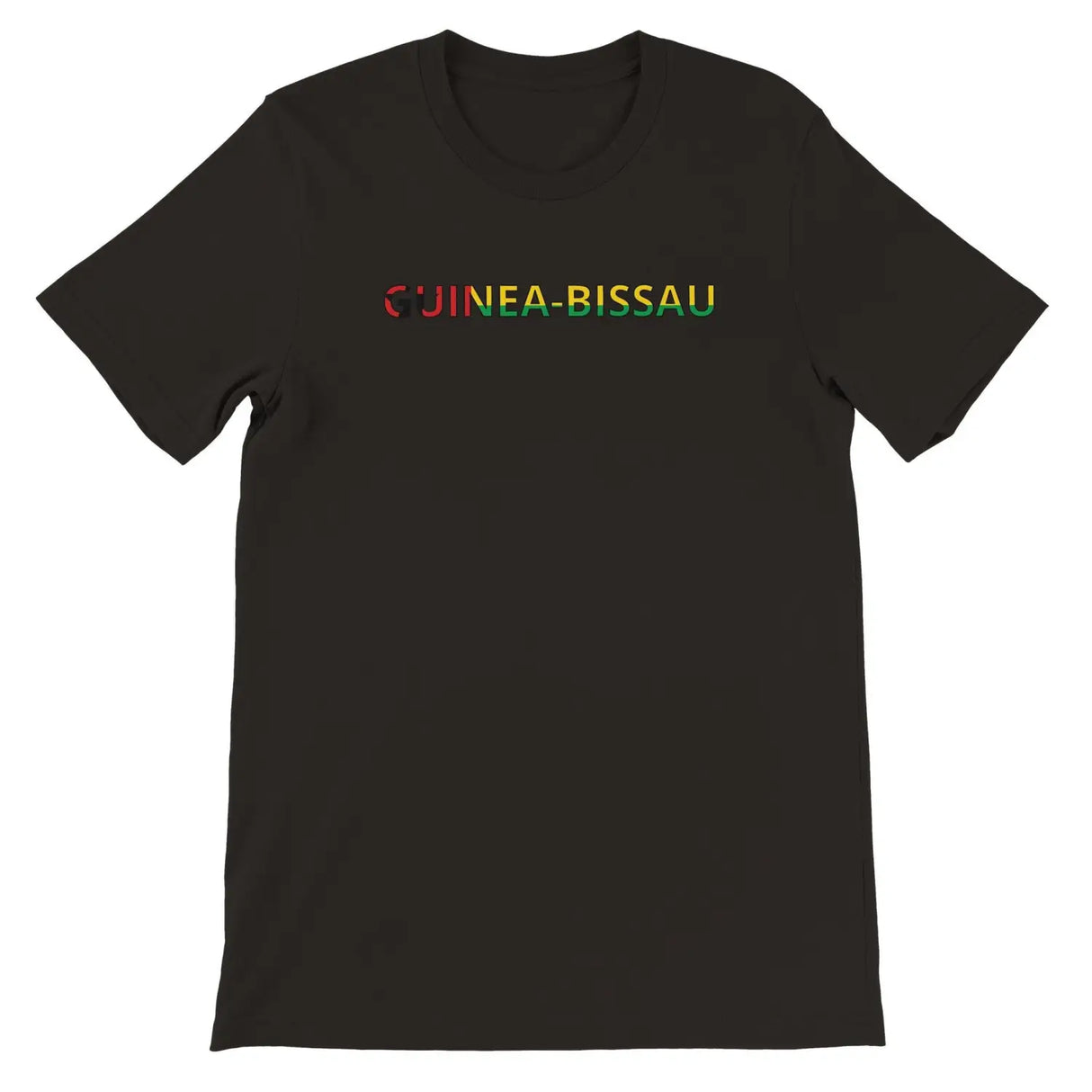 T-shirt drapeau guinée-bissau - pixelforma