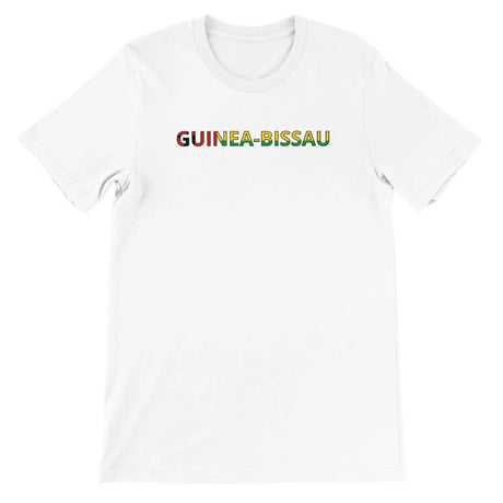 T-shirt drapeau guinée-bissau - pixelforma