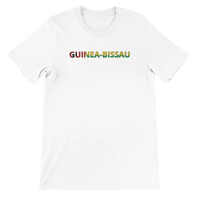 T-shirt drapeau guinée-bissau - pixelforma