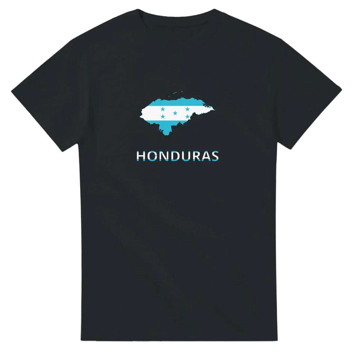 T-shirt drapeau honduras en carte - pixelforma