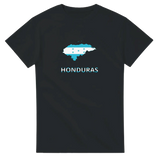 T-shirt drapeau honduras en carte - pixelforma