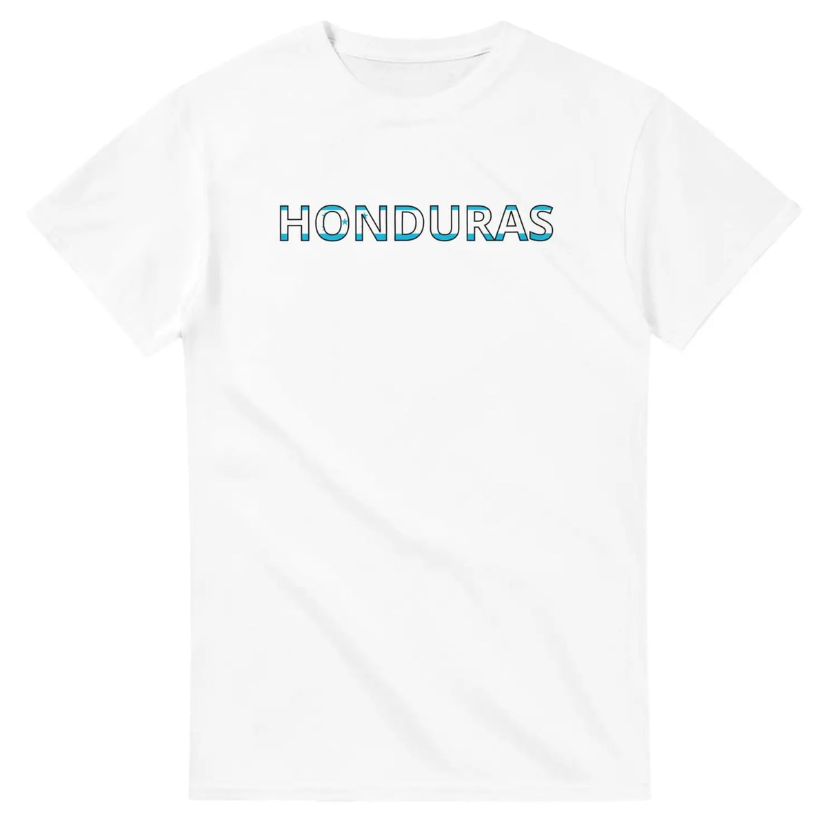 T-shirt drapeau honduras en écriture - pixelforma