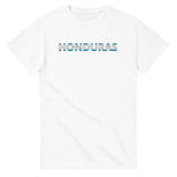 T-shirt drapeau honduras en écriture - pixelforma