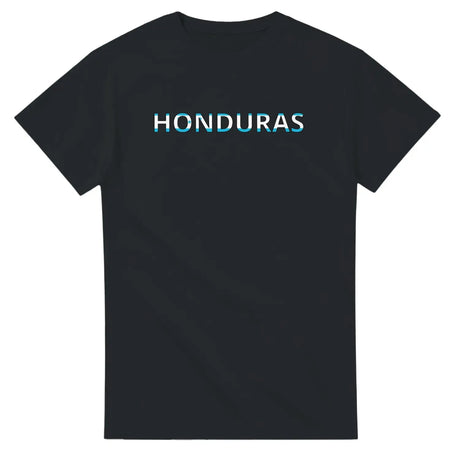 T-shirt drapeau honduras en écriture - pixelforma