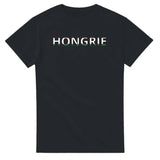 T-shirt drapeau hongrie en écriture - pixelforma