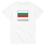 T-shirt drapeau hongrie en texte - pixelforma