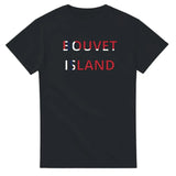 T-shirt drapeau île bouvet - pixelforma