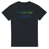 T-shirt drapeau île christmas - pixelforma