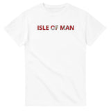 T-shirt drapeau île de man - pixelforma