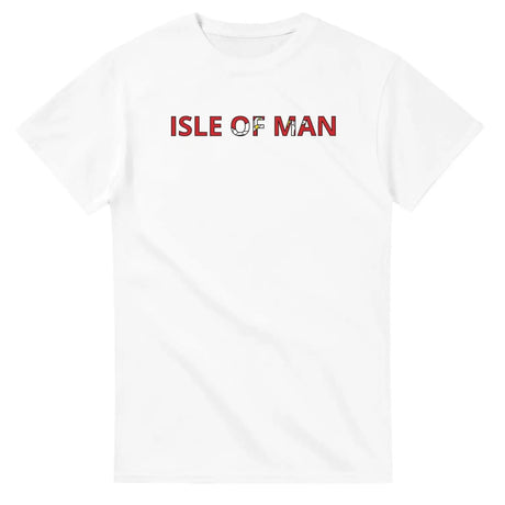 T-shirt drapeau île de man - pixelforma