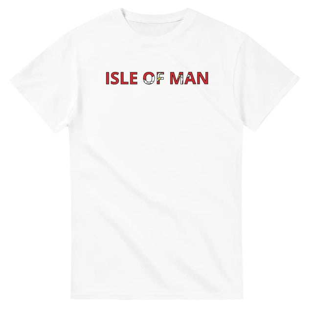 T-shirt drapeau île de man - pixelforma