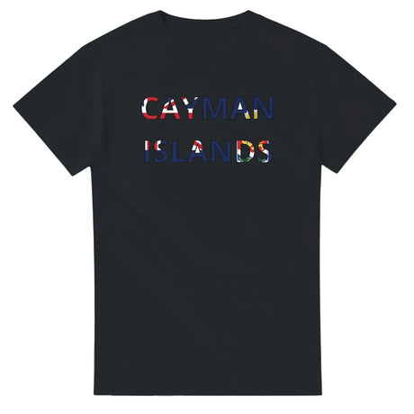 T-shirt drapeau îles caïmans - pixelforma