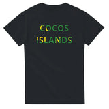 T-shirt drapeau îles cocos - pixelforma