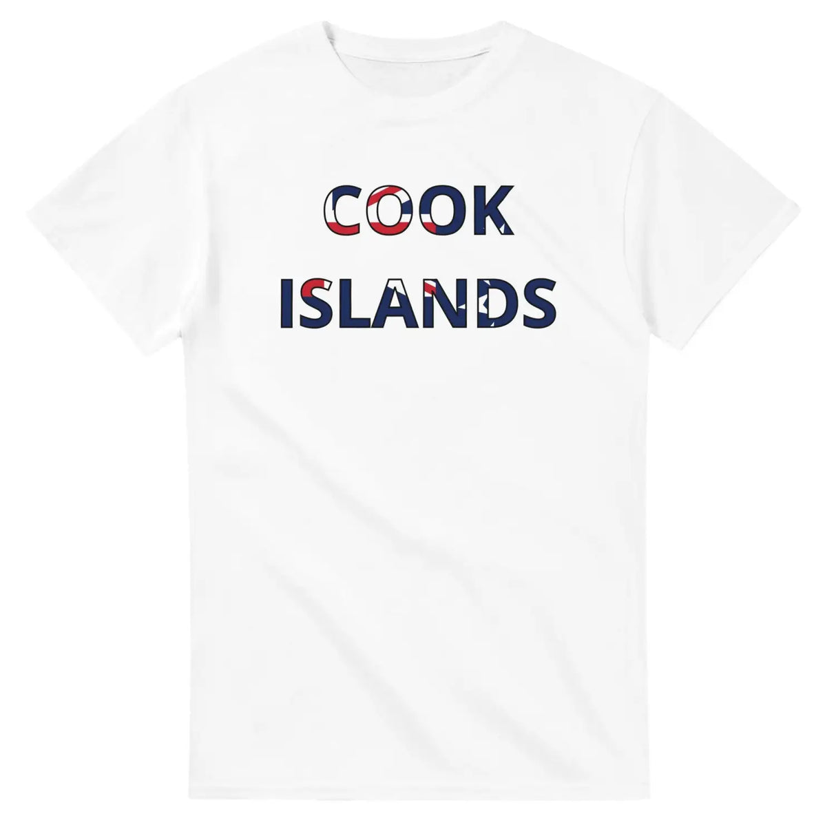 T-shirt drapeau îles cook - pixelforma